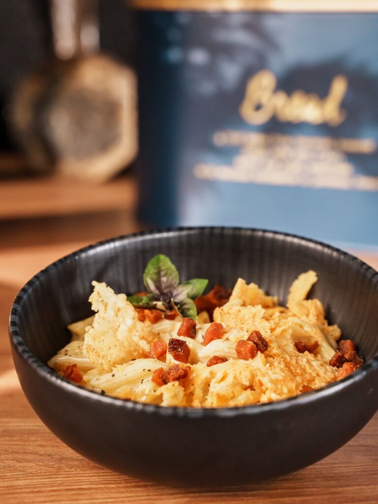 Batata crocante com bacon