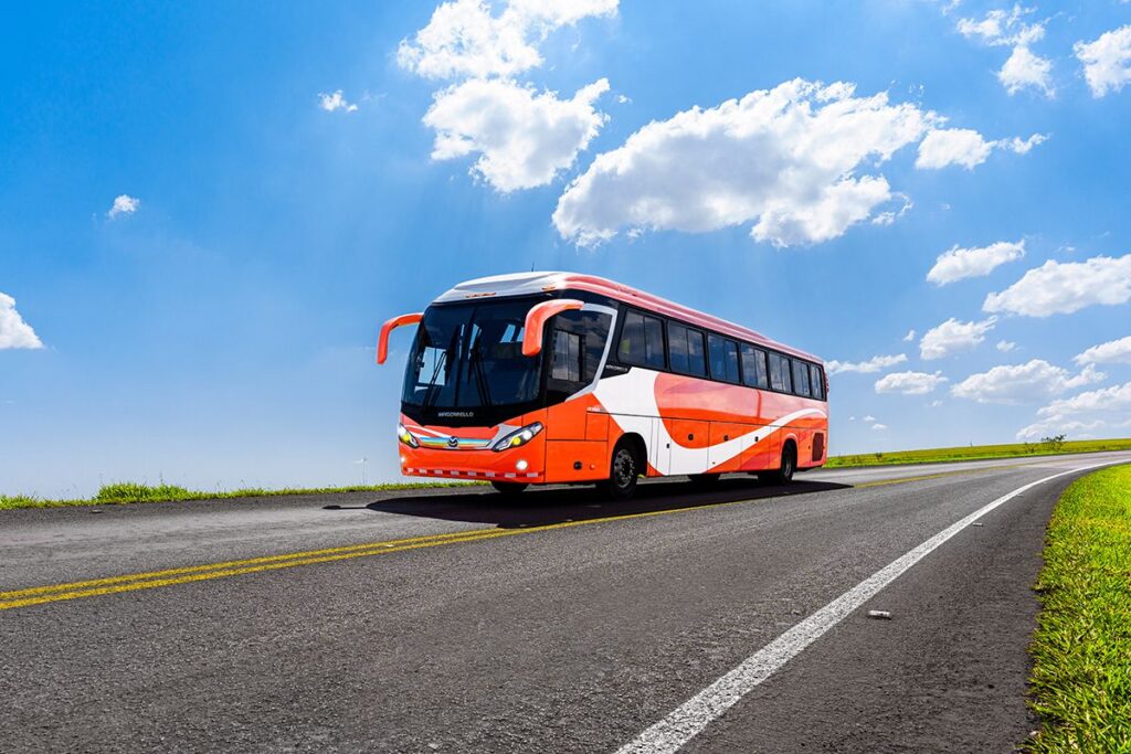 Ônibus na estrada, campanha Mascarello